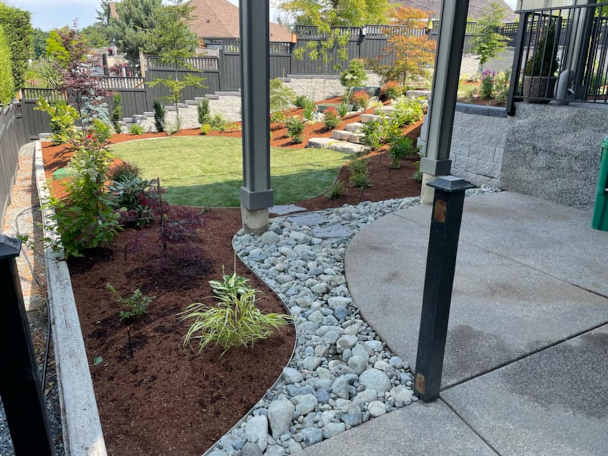 hoedown excavating, nanaimo landscaping, landscaping services