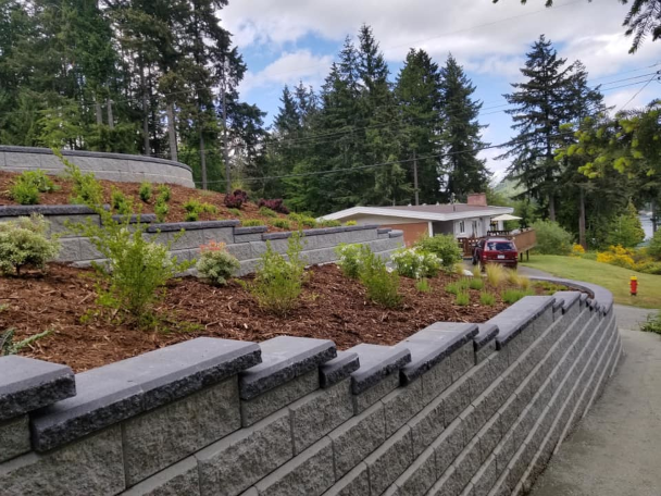 hoedown excavating, nanaimo landscaping, landscaping services